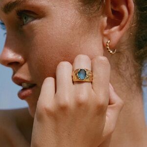 AGAPÈE CARMEN BLUE RING -S